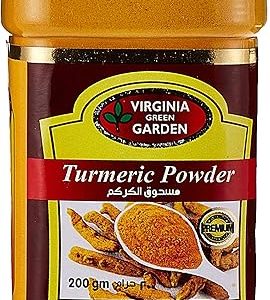 VIRGINIA GREEN GARDEN TURMERIC POWDER 200 gm