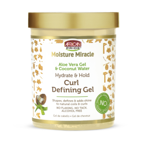 Moisture Miracle Aloe & Coconut Water Curl Defining Gel, 18oz