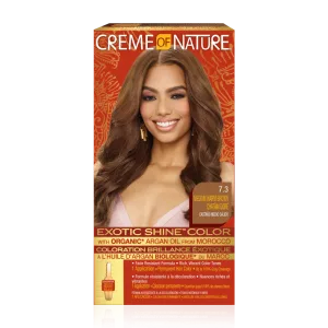 Creme of Nature Argan Oil Medium Warm Brown hair color for a natural brown shade.