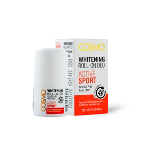 Cosmo Active Sport Whitening Roll On Deo- 50ml
