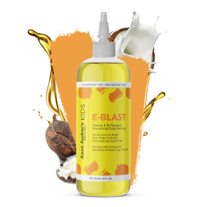 Aunt Jackie’s Curls & Coils KIDS E-Blast Vitamin E & Flaxseed Nourishing Scalp Remedy – 8 oz.