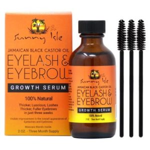 Sunny Isle Jamaican Black Castor Oil Eyelash & Eyebrow Growth Serum – 2 oz.