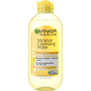 GARNIER SKINACTIVE MICELLAR CLEANSING WATER, TO CLEANSE SKIN, REMOVE MAKEUP AND BRIGHREN DULL SKIN