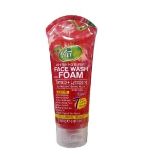 Veet Gold Face Wash Foam 200ml – Tomato