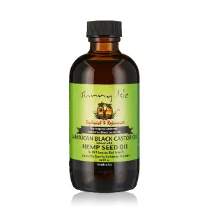Sunny Isle Jamaican Black Castor Oil Infused with Hemp Seed Oil 4oz