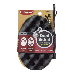 Red by Kiss Dual Sided Twist Spong +Pik Comb