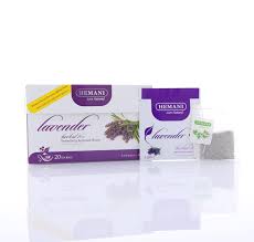 Hemani Lavender Herbal Tea - 100% Natural & Pure - Rich in Antioxidants - Organic Tea,Immunity Booster Tea Bag - Improve Bone & Gut Health - Refreshing & Aromatic - 20 Tea Bags - 40 Grams