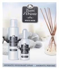 Tesori d'Oriente - White Musk Set - Gift Set - Eau de Toilette 100 ml + Deodorant 150 ml