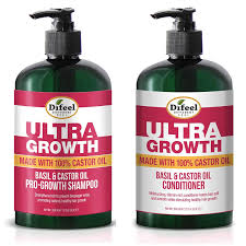 Difeel Ultra Growth Shampoo & Conditioner 2-PC Set - Includes Ultra Growth Shampoo 12 oz and Ultra Growth Conditioner 12 oz.