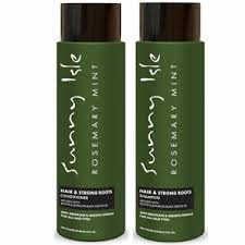 Sunny Isle Rosemary Mint Hair & Strong Roots Shampoo & Conditioner (12oz) Duo Set