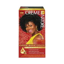 Creme of Nature - Argan Oil from Morocco Exotic Shine™ Color with Argan Oil from Morocco 1.0 Intense Black