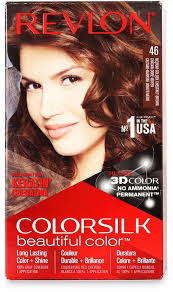 REVLON colorsilk Beautiful Color #46 Medium Golden Chestnut Brown for Unisex - 1 Application Hair Color