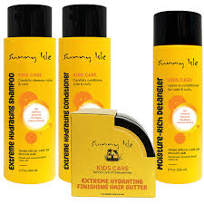 Sunny Isle - Kids Care Hair Care Set 4-Piece Boxed Bundle Gift Set