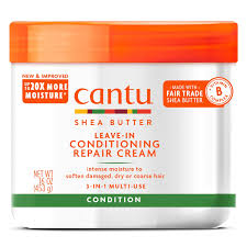 Cantu Leave-In Conditioning Repair Cream with Shea Butter - 16 oz