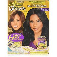 Profective Mega Growth Anti Damage No Lye Hair Regular Strength Relaxer – 6 Touch Ups