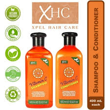 XHC Vegan Vitamin C Shampoo & Conditioner (400mL each) XPEL Hair Care [NEW]