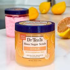 Dr Teal’s Citrus Shea Sugar Scrub (Vitamin C)