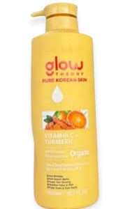 Glow Theory Pure Korean Skin Vitamin C + Tumeric Shower Gel 1000ml
