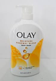 Olay Moisture Renewal Blend Body Wash w/Collagen, Peptide and Shea Butter for Women, 33 fl oz