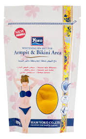 Yoko. YOKO Whitening Spa Salt For Armpit and Bikini Area (220g, White)