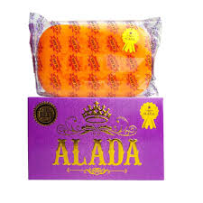 ALADA Instant Whitening Body Soap, 100% Natural, Skin Brightening, Anti Bacteria, Big Soap, 160G