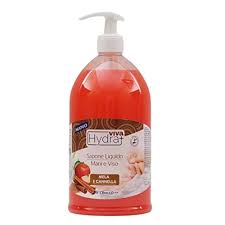 Hydra Viva Liquid Soap Hands and Face with 1 Litre Apple and Cinnamon Dispenser