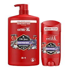 Old Spice Captain shower gel and shampoo for men 1000 ml /Deodorant 50ml