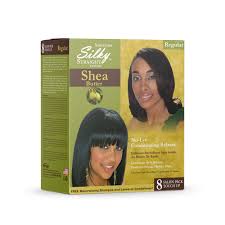 American Silky Straight System Shea Butter No-Lye Relaxer – REGULAR – 8 Application – ASS22