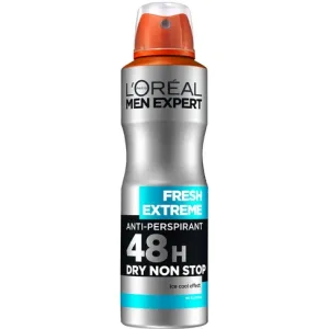 L'Oreal Paris Men Expert Fresh Extreme 48H Ice Cool Effect Deodorant Spray For Men, 250 Ml