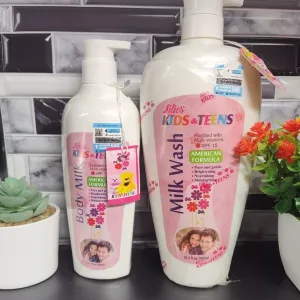 Lilies Kiddies & Teens Milk Wash & Body Milk