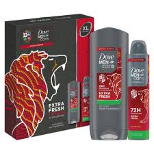 Dove Men+Care Extra Fresh Lions XL Duo Gift Set