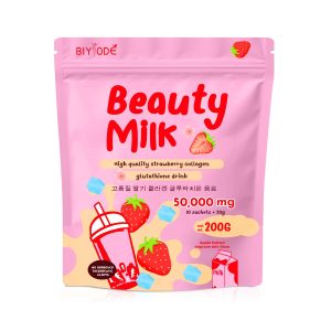 BIYODE Beauty Milk – High Quality Strawberry Collagen Glutathione Drink