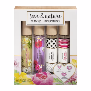 Love and Nature on-the-Go Mini Perfume Spray Set 4x (20ml)