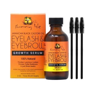 Sunny Isle Jamaican Black Castor Oil Eyelash & Eyebrow Growth Serum 2oz