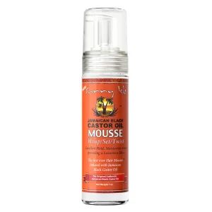 Sunny Isle Jamaican Black Castor Oil Mousse Wrap, Set, Twist (210ml/7oz)