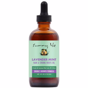 Sunny Isle Lavender Mint Hair and Strong Roots Oil 4oz