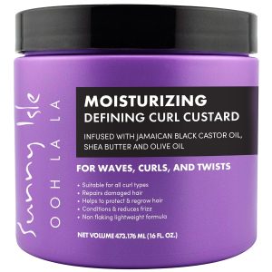 Sunny Isle Ooh La La Moisturizing Defining Curl Custard w/ Jamaican Black Castor Oil, Shea Butter & Olive Oil (473.16ml/16oz)