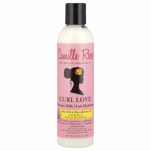 Camille Rose, Curl Love® Moisture Milk, Leave-In Conditioning Cream, Rice Milk & Macadamia Oil, 8 oz (240 ml)