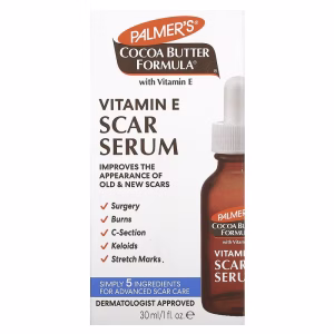 Palmer's, Cocoa Butter Formula® with Vitamin E, Scar Serum, Fragrance Free, 1 fl oz (30 ml)