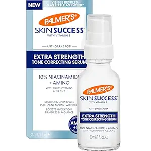 Palmer's Skin Success Extra Strength Tone Correcting Face Serum, 1.0 Fl Oz, Dark Spot Corrector for Discoloration, Age Spots and Post-Acne Marks