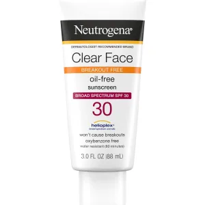 Neutrogena Clear Face Sunscreen Spf 30