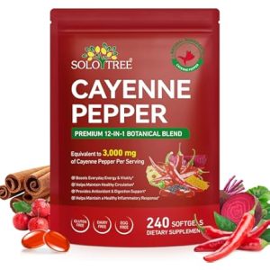 4000mg (per Capsule) Cayenne Pepper Extract Capsaicin Vegan Capsules - Pure Capsicum Strong Extract Do Not Exceed Suggested Dose - One A Day Capsaicin Supplement 60 Capsules (2 Month Supply)