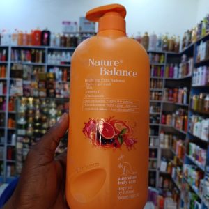 NATURE BALANCE BRIGHT AND EXTRA RADIANCE SHOWER GELWASH WITH VITAMIN C NIACINAMIDE