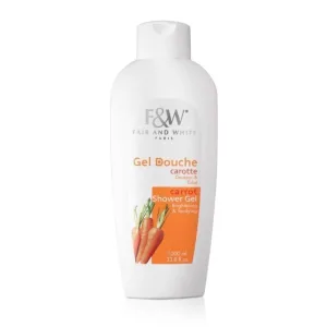 Fair and White Paris Carrot Shower Gel