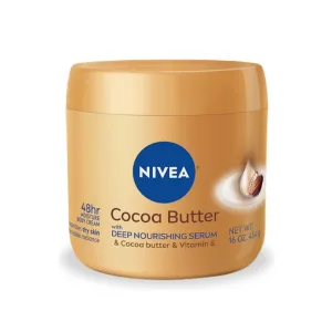 NIVEA COCOA BUTTER CREAM WITH DEEP NOURISHING SERUM