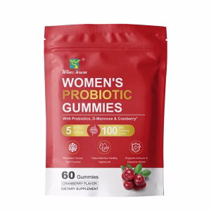 Wins Town Probiotics for Women Gummies - Cranberry Flavor 60 Gummies