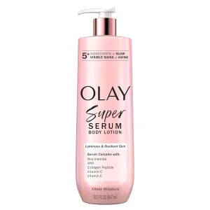 Olay Super Serum Hand & Body Lotion for Dry Skin, 24hr Long Lasting Hydration